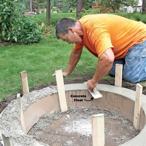 This isn't a difficult project, but it's time consuming and labor intensive. DIY Fire Pit | Diy fire pit, Fire pit