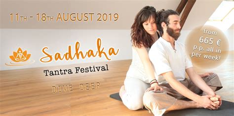 This is my favourite tantra festival because i was a presenter there in 2019. Sadhaka Tantra Festival 2019 - Everyday Tantra