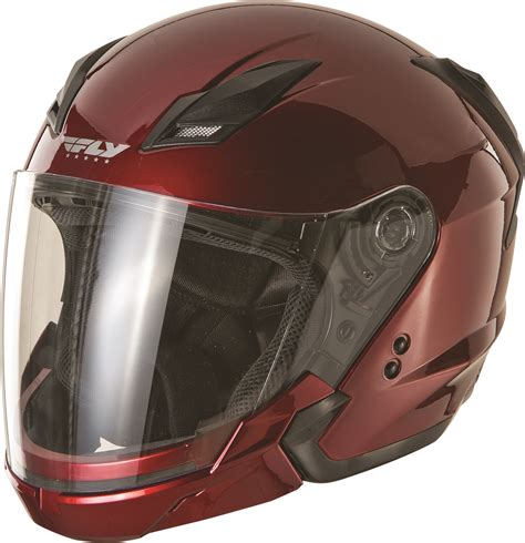 Find street helmets and motorcycle gear for sale at xtreme helmets. FLY RACING F73-8105~2 TOURIST SOLID HELMET CANDY RED SM | eBay