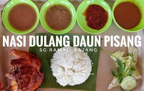 Tempat makan legendaris selanjutnya yang ada di surabaya adalah lontong balap garuda pak gendut, yang berada di jalan prof. Tempat Makan Best Di Kajang : Nasi Dulang Daun Pisang