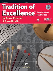 If you need help understanding how to read a drum notation check my guide here. Tradition of Excellence - Percussion Book 1 | Ellis Music