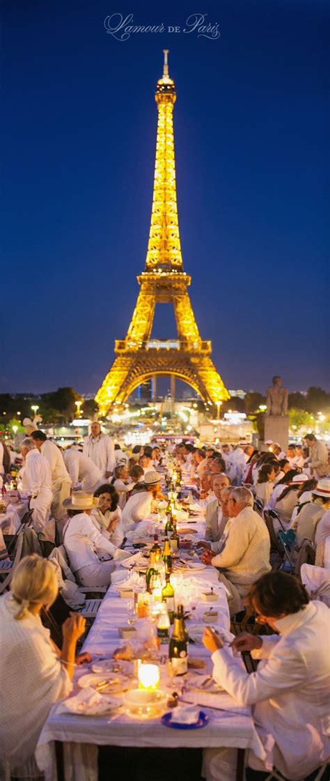 Diner en blanc was at the bois du bologne,'' safi said. Paris Diner en Blanc | Paris, Tour eiffel, Paris france