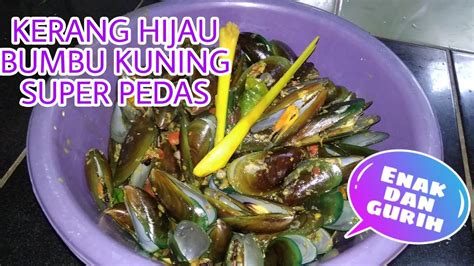 Buat sendiri lebih terjamin kebersihannya. Cara Membuat Kerang Ijo Bumbu Kuning - 112 Resep Kerang ...