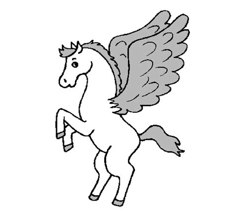 Subscribe to my free weekly newsletter — you'll be the first to know when i add new printable. Colored page Pegasus on hind legs painted by mason stuart