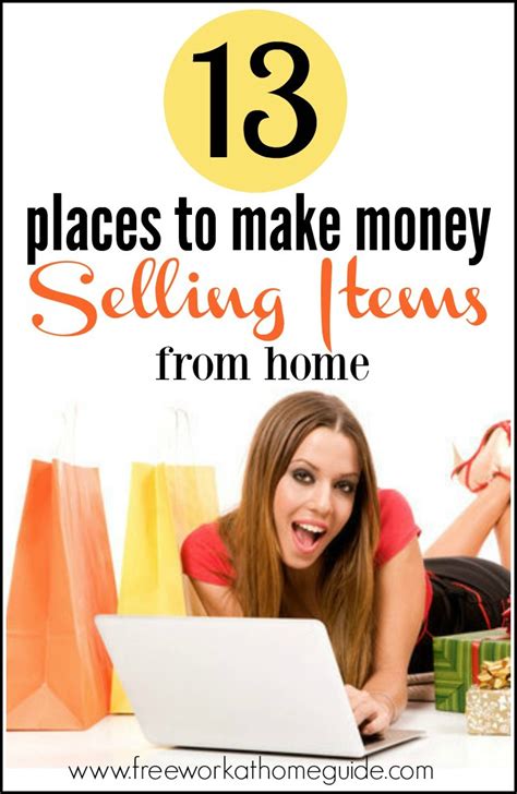 Varagesale members can sell products online for free. 13 Places to Make Money Selling Items from Home