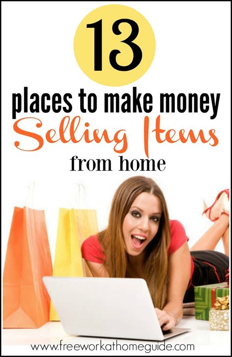 13 Places to Make Money Selling Items from Home