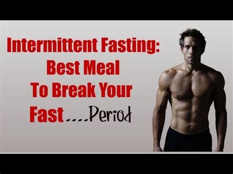 You'll notice that after a fast, your taste buds are much more sensitive, and sweet foods like berries will taste even sweeter. Intermittent Fasting | Best Meal To Break Your Fast - YouTube