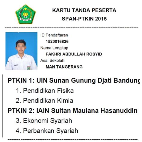 Biaya ditanggung oleh pemerintah/tidak dipungut biaya pendaftaran. Kisah Perjuangan Saya Masuk Perguruan Tinggi Bersama ...