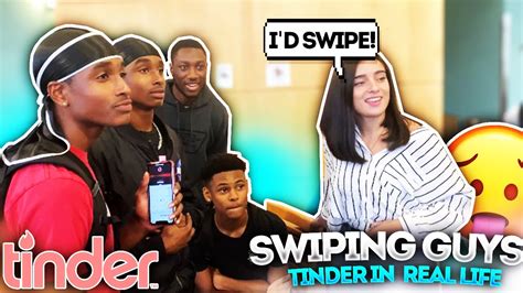 There's always the huge seed of doubt that this isn't the person they say they are (the main reason for tinder adding verification). TINDER IN REAL LIFE PART 2 ..IN PUBLIC! (HAUNTED CULTURE ...