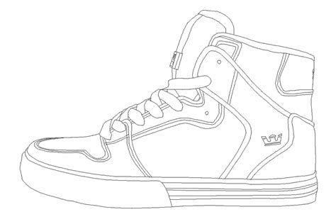 Nike… customize our high top sneakers wit the photo, painting or text that you want you can customize different pictures in all 4 sides print wont fade or peel send your image. SUPRA Vader template by katus-nemcu on deviantART | Shoe ...