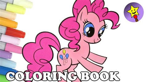 Pinkie pie is probably one of the most charming and cheerful ponies who loves fun and friendly parties. Pinkie Pie Coloring Book MLP My Little Pony Pinkie Pie ...