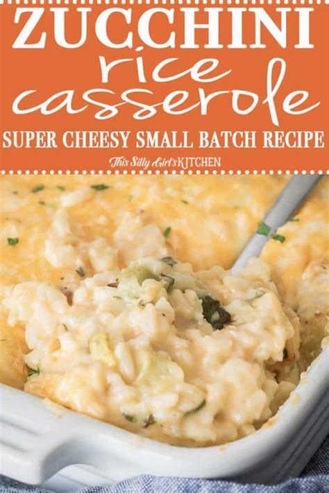 Boiling the zucchini in a pot can make it mushy and steaming doesn't add any flavor. Zucchini Rice Casserole: Small Batch Recipe!