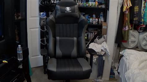 41.5 x 30.3 x 25.4 inches weight capacity: " KillaBee " Big and Tall 400 Pounds Gaming Chair Review ...