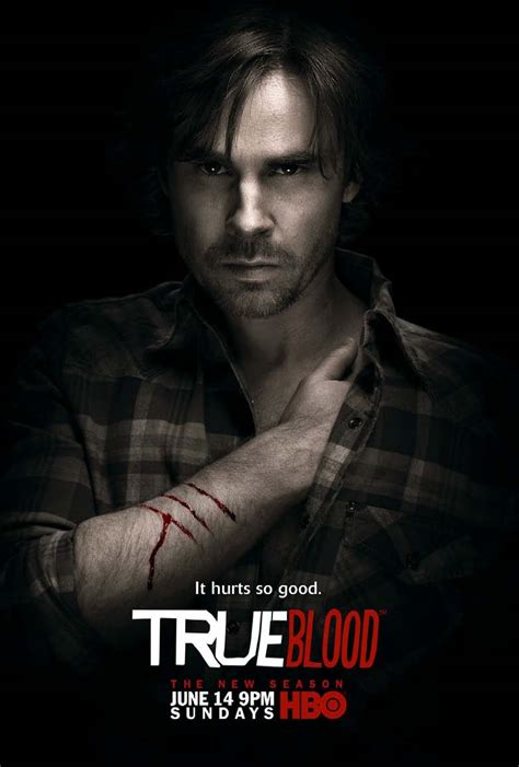Vampires walk the earth using synthetic blood. True Blood Season 2 It Hurts So Good Sam Promo Poster ...