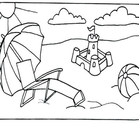 See the presented collection for chair coloring. Beach Chair Coloring Page at GetColorings.com | Free ...