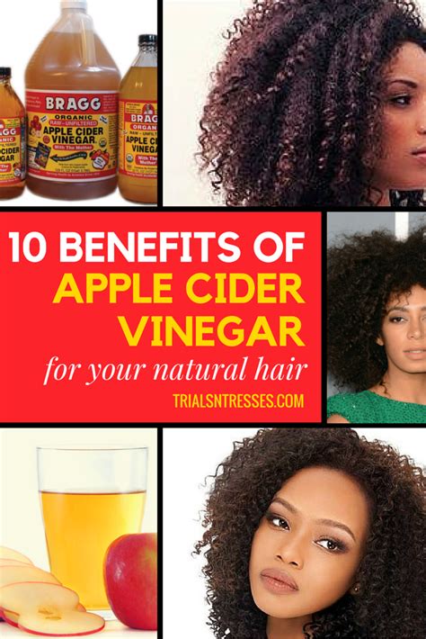 You should opt for a shampoo that contains apple cider vinegar, olive oil, antioxidants because it is all good for cleansing and nourishing your mane. 10 Benefits Of Apple Cider Vinegar For Your Natural Hair ...