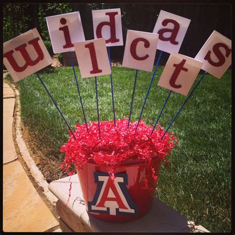 Graduation party invitations are the first thing your guests will see and really set a tone for the big graduation celebration happening just a few weeks. Centerpieces I made for an Arizona themed graduation party ...