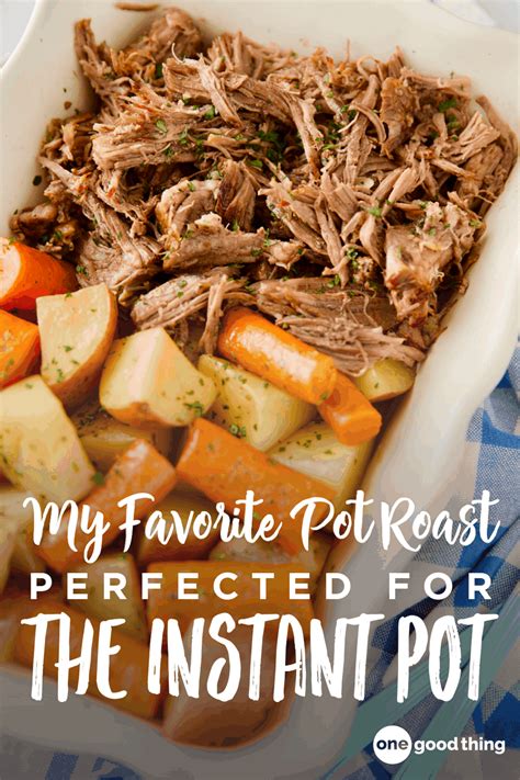 Pressing the cancel button will remove the instant pot burn warning. How To Make The Best Instant Pot Pot Roast • One Good ...