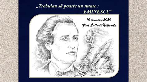 Omagierea poetului mihai eminescu si ziua culturii nationale, evenimente sarbatorite pe 15 ianuarie, sunt marcate de centrele institutului cultural roman (icr) din chisinau, budapesta. ZIUA CULTURII NATIONALE - 15 IANUARIE 2020 - YouTube