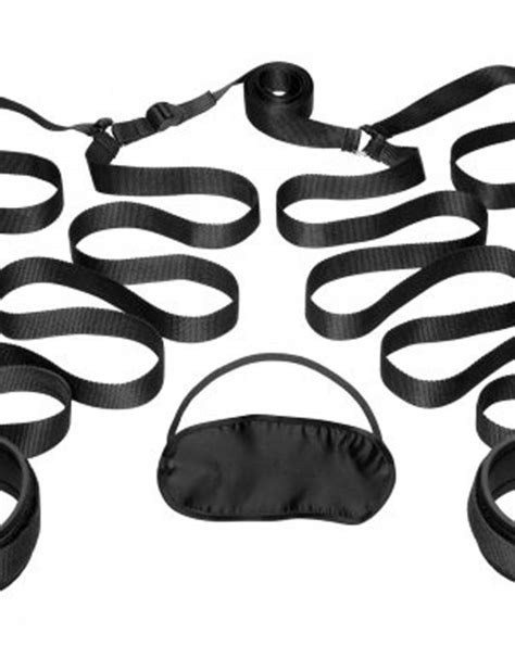 Home»bedroom aides, slings, and things»bedroom restraint kit. Frisky Frisky Bedroom Restraint Kit - Spanky's Adult Emporium