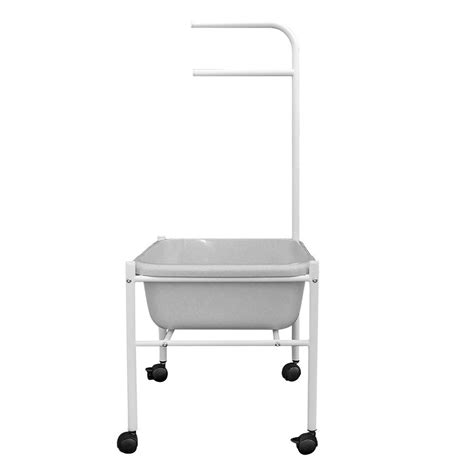 Top marken günstige preise große auswahl. Rollbarer Fußwannenwagen / Fusswaschbecken inkl. Fußwanne ...