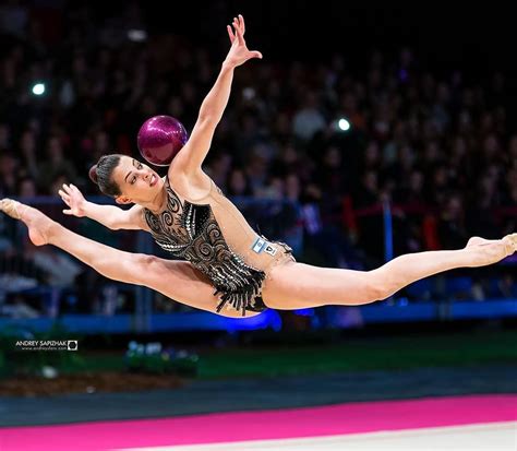 Born may 13, 1999) is an israeli individual rhythmic gymnast. Linoy Ashram (Israel), Euskalgym 2018 | Gymnastics ...