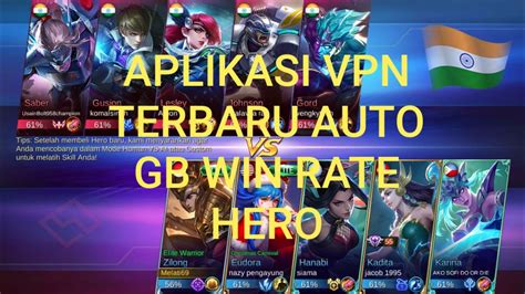 Mobile legends bang bang is now banned in india. VPN GB WINRATE AUTO JADI TOP GLOBAL HERO MOBILE LEGENDS ...