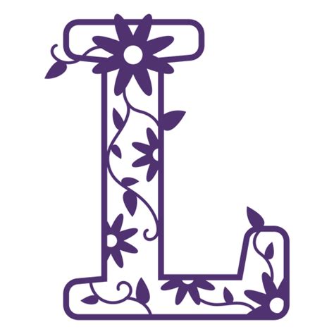 You can print these out on any type of paper, but we found (by. Floral alphabet number l #AD , #Ad, #Affiliate, #number, # ...