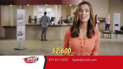 With over 15 years of experience in the lending industry, they know how to get you a cash advance quickly. Speedy Cash Express Installment Loan TV Commercial, 'More ...