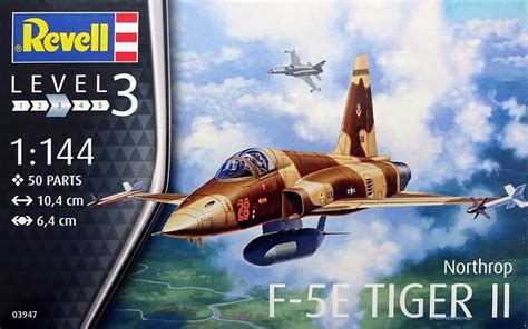 Scroll down for image gallery. Northrop F-5E Tiger II, Revell Nr. 03947 - Modellversium ...