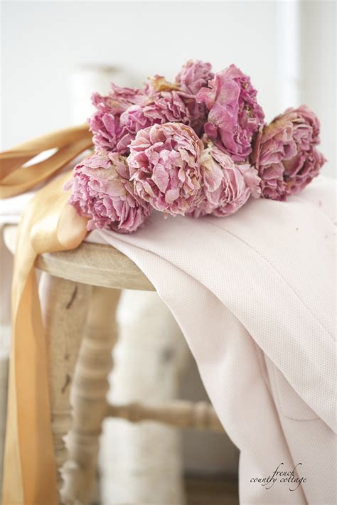 Larger sachets should not be removed from their packaging more than 1 hour before they are required for use. The secret to perfectly dried peonies - FRENCH COUNTRY COTTAGE