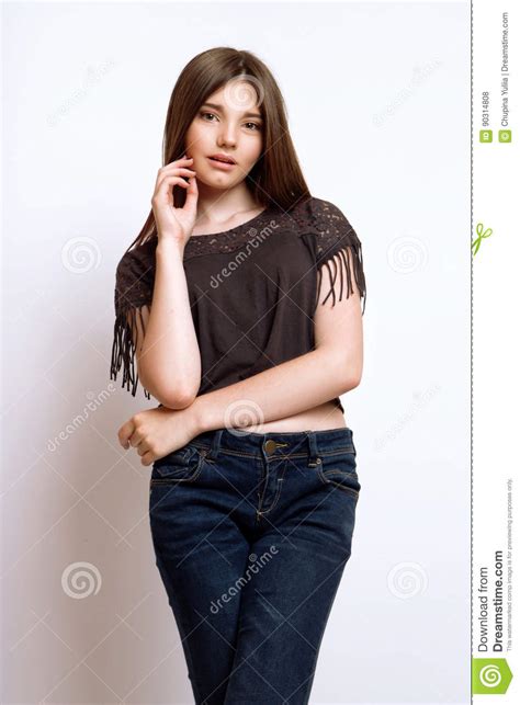 Her hair is gorgeous btw i'm glad you're submitting something ^.^ A Beautiful 13-years Old Girl Stock Photo - Image of cute ...