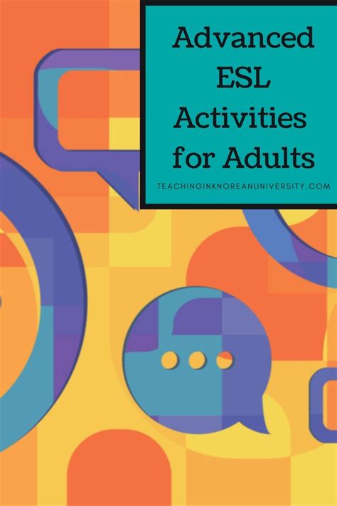 Check spelling or type a new query. Advanced ESL Activities for Adults (Speaking, Listening ...