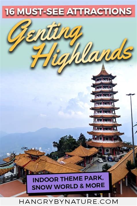 Discover the best top things to do in genting highlands including resorts world genting, chin swee caves temple, the olive. 16 Crazy Fun Things to do in Genting Highlands Malaysia ...
