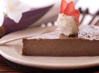 Healthier but decadent dessert for the holidays! Creamy Milk Chocolate Pie Sugar Free Recipe | Just A Pinch ...