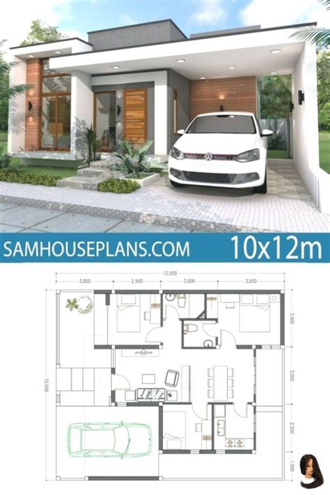 By alexander design group, inc. 3 Bedroom Home Plans 2021 | Model house plan, Contemporary ...