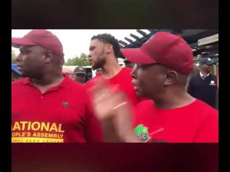 The 2 leading opposition parties were not present with the eff being ejected from the chamber and the da leaving in protest. Julius Malema Eff funny moment😂😂😂😂 🤗🤗 - YouTube