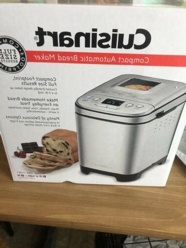 Here are the ingredients listed below for a 1 ½ pound loaf of bread, your bread maker should come with a recipe booklet to adjust. Cuisinart Compact Automatic Bread Maker Stainless Steel CBK-110P1