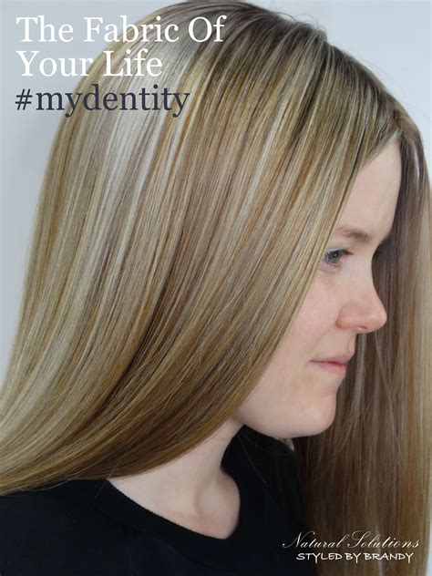 Thick blonde chick with a hairy pussy. Blonde highlights on thick hair using GuyTang Mydentity ...