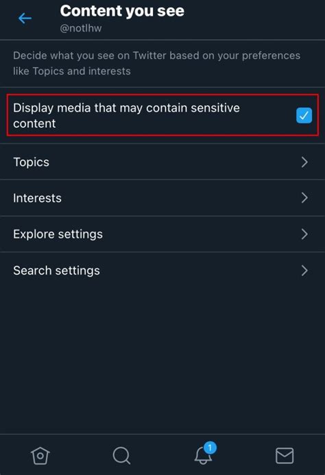 I am no expert with twitter and i am almost too many crybabies were jumping around that twitter decided not to give good stuffs to them. How to Turn Off "This Tweet might include sensitive ...
