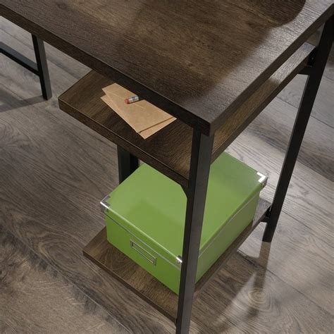 They won't scratch hardwood flooring the sauder north avenue coffee table is simple and on the smaller size, so it has a low price tag. sauder north avenue mid-century wood and metal l-shape ...