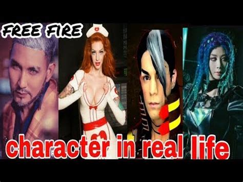 Currently, it is released for android, microsoft windows, mac and ios operating. Free fire character in real life 2020 - YouTube