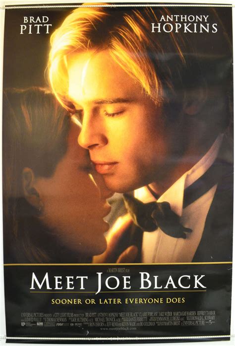 Download black widow (2021) torrent movie in hd. Meet Joe Black - Original Cinema Movie Poster From ...