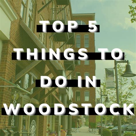 There are 269 active homes for sale in woodstock, il, which spend an average of 56 days on the market. Top 5 Things To Do in Woodstock, Ga