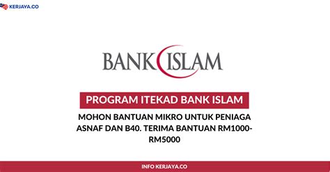 Bununla bağlı 24 aprel tarixində kapital bank və bakı 2017 oyunları əməliyyat komitəsi arasında tərəfdaşlıq müqaviləsi imzalandı. Program iTEKAD Bank Islam: Mohon Bantuan Mikro Untuk ...