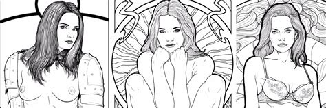 You can use our amazing online tool to color and edit the following hot girl coloring pages. Kramer Krameroff on Twitter: "Volume #2 of FORBIDDEN - XXX ...