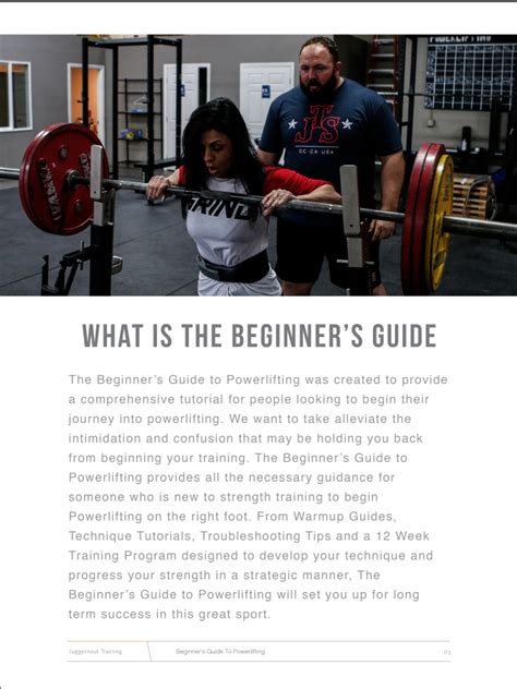 Hoping he uploads it online. Beginner's Guide to Powerlifting - Juggernaut Training Systems