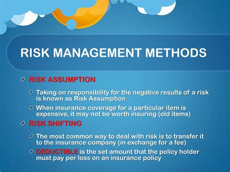 The insurance company determines the premiums of the policy you are about to purchase according to your present health. PPT - INSURANCE AND RISK MANAGMENT PowerPoint Presentation, free download - ID:1696720