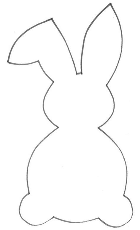 Osterhase fuers fenster der hase fuer s bastelvorlage hobby pinterest easter and craft. Osterdeko basteln - 27 Ideen für süße Girlanden für das ...