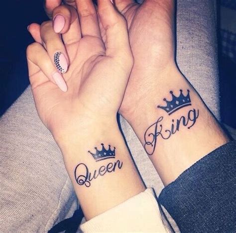 'matching bios for couples' might be a familiar thing on the social media platform. 31 Couples With Matching Tattoos That Prove True Love Is ...